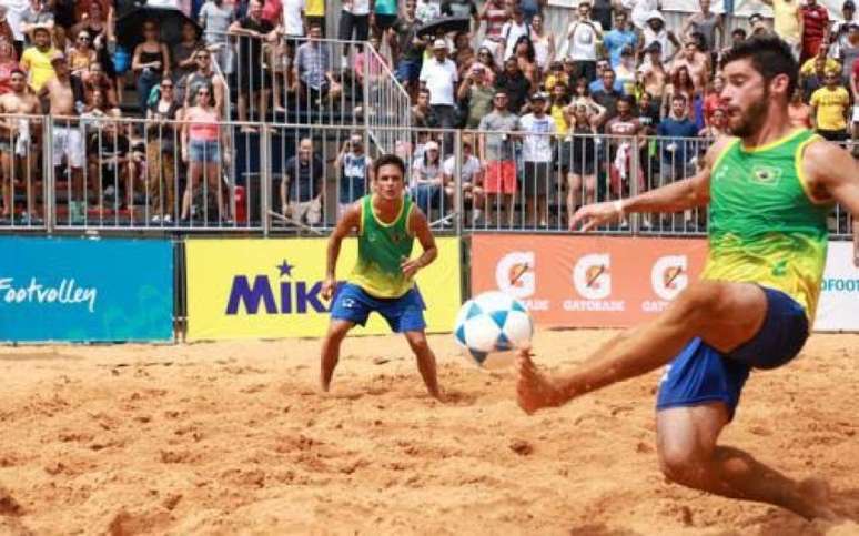 Torneio começa no próximo mês na Praia de Copacabana (Foto: World Footvolley)