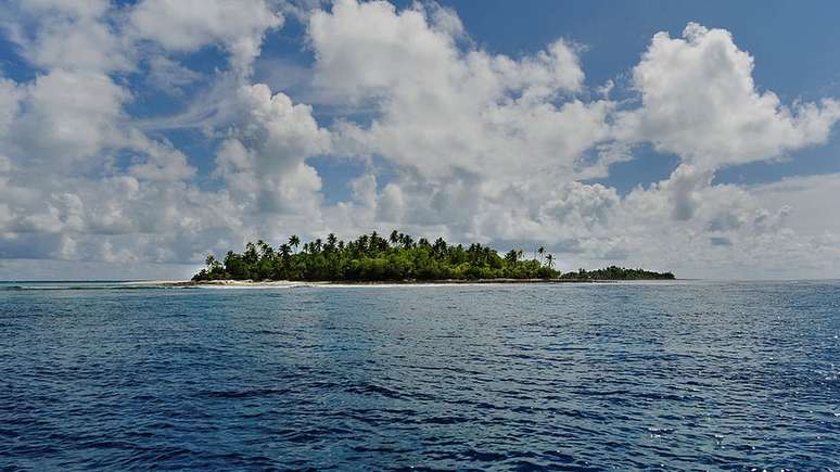 Ilha de Abaiang, Kiribati: país insular corre o risco de desaparecer por conta do aumento nos níveis oceânicos