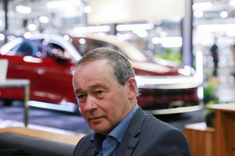 CEO da Lucid Motors, Peter Rawlinson   
28/09/2021
REUTERS/Caitlin O'Hara/File Photo