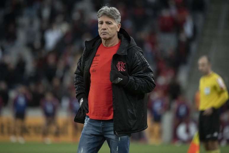 Contra o Athletico, Flamengo chegou a 26 jogos sob o comando de Renato Gaúcho (Foto: Alexandre Vidal / Flamengo)