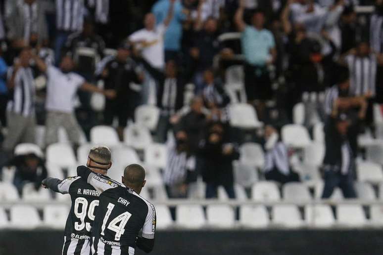 Rafael Navarro tomou conta do show no Botafogo (Foto: Vítor Silva/Botafogo)