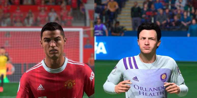 Como ficaram os jogadores em FIFA 22