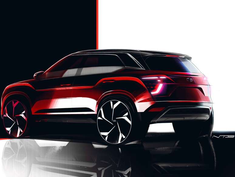 Teaser do novo Hyundai Creta