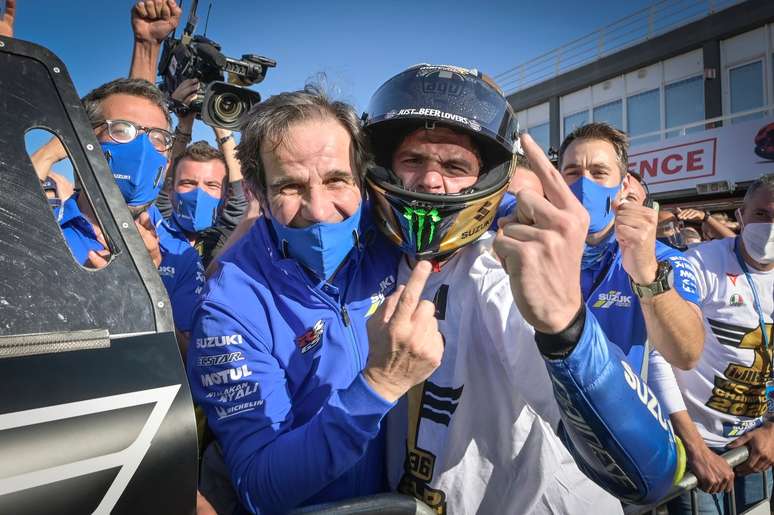 Davide Brivio comandou a Suzuki no título de Joan Mir em 2020, mas vai partir para a Fórmula 1 