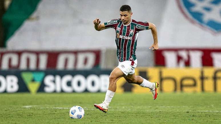 André é criado na base do Fluminense, em Xerém, onde está desde os 13 anos (Foto: Lucas Merçon/Fluminense FC)