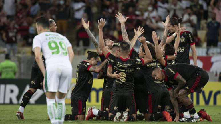 Contra o Juventude, o Flamengo garantiu o plantio de 30 árvores (Foto: Alexandre Vidal/Flamengo)