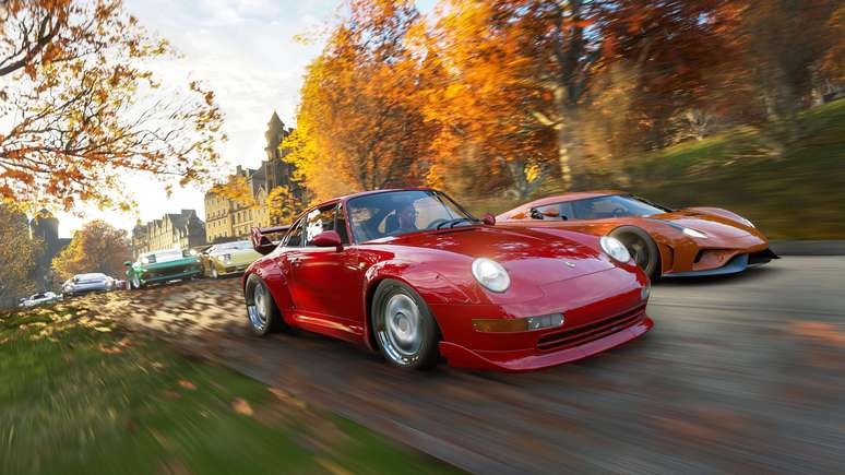 Forza Horizon 4 promove uma das melhores experiências com personalização de veículos e corridas.