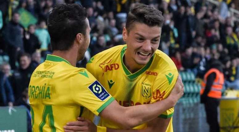 Girotto marcou em vitória do Nantes (Foto: Divulgação / Nantes)