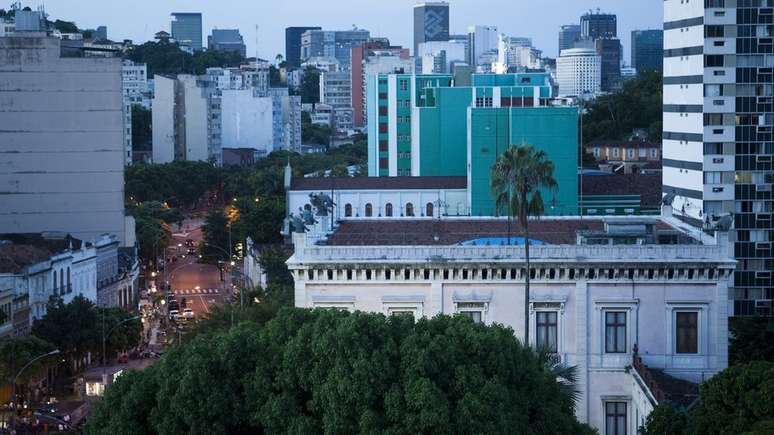 Palácio do Catete, que foi sede da presidência quando a capital nacional era o Rio