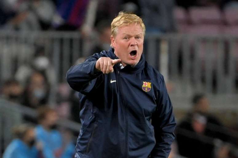 Koeman pede para o Barcelona jogar sem medo contra o Real Madrid (Foto: LLUIS GENE / AFP)