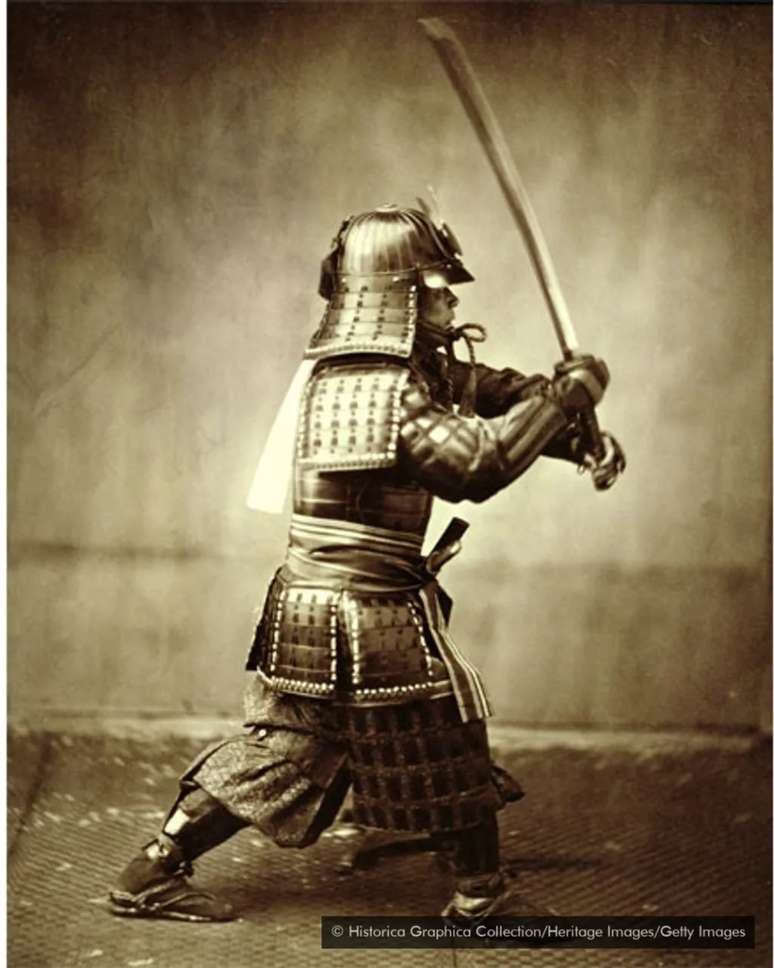 O samurai vem sendo retratado ao longo dos anos como um modelo de excelência física e retidão moral