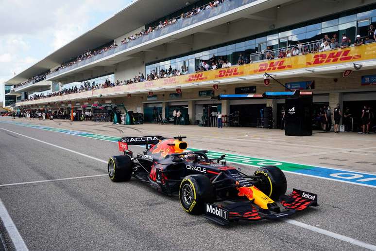 Max Verstappen, o pole de Austin 