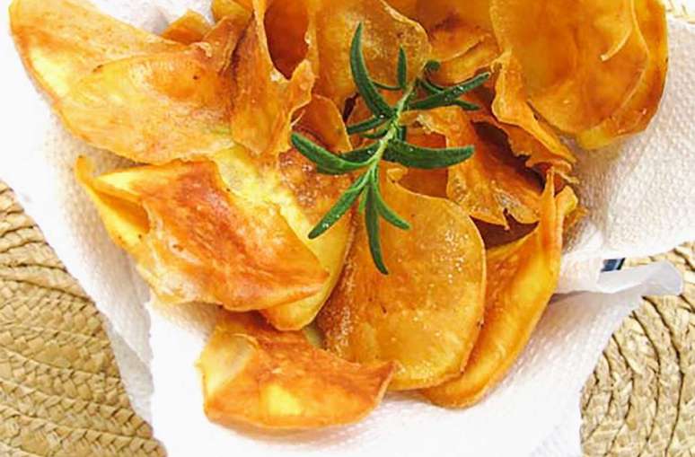 Receita do dia: Batata frita chips crocante