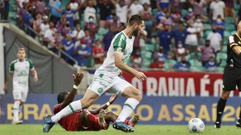 Chapecoense está na lanterna do Brasileirão (Foto: Mauricia Da Matta/W9 Press/LancePress!)