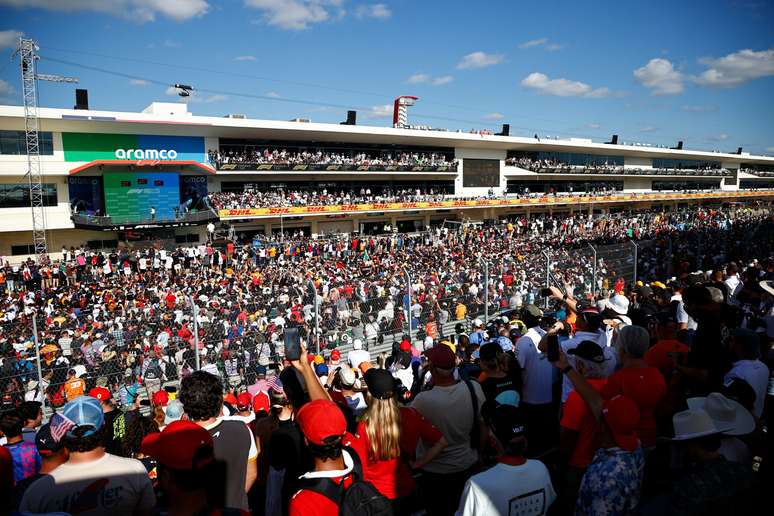 O fim de semana do GP dos EUA teve cerca de 400 mil pessoas 