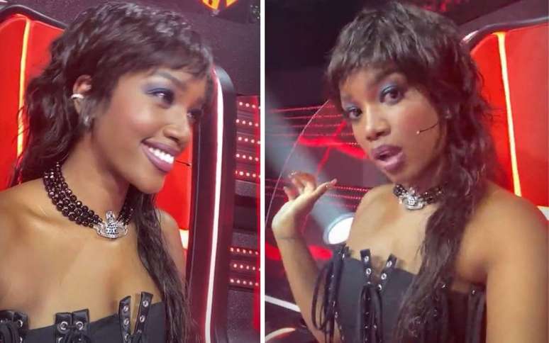 A cantora Iza, uma juradas do 'The Voice Brasil'  