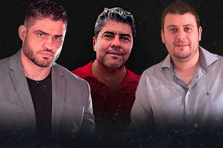 Rick Moreira, Marcelo Oliveira e Alexandre Santos são os idealizadores da Team GOAT Management (Foto: divulgação)