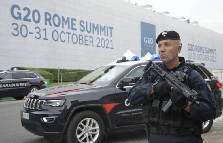 Governo italiano reforçou contingente para cúpula de líderes