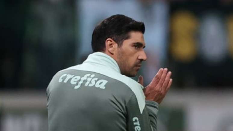 Abel Ferreira durante a partida do Palmeiras contra o Sport (Foto: Cesar Greco)