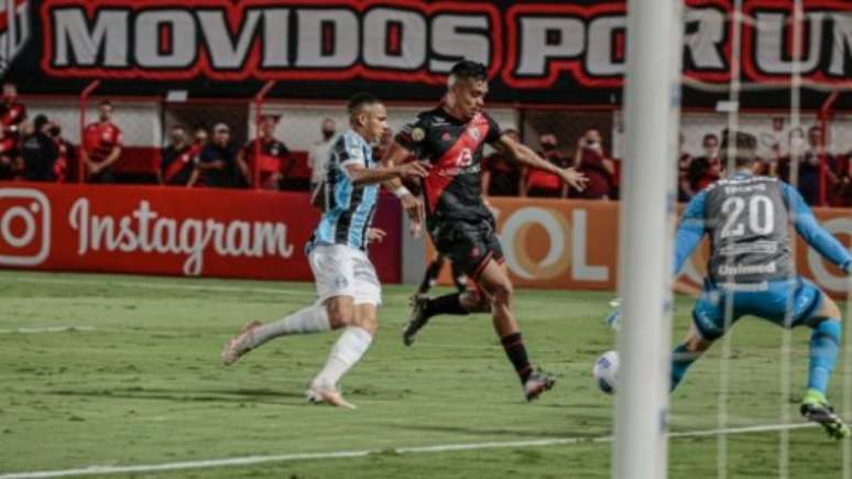 Grêmio foi superado pelo Atlético-GO nesta segunda-feira (Bruno Corsino-ACG)