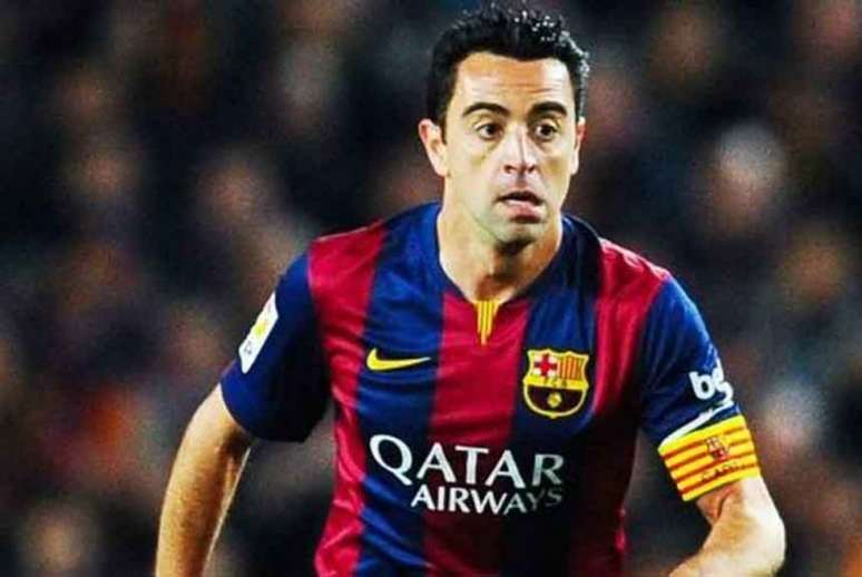 Xavi foi destaque como jogador do Barcelona (Foto: Divulgação/Arquivo)