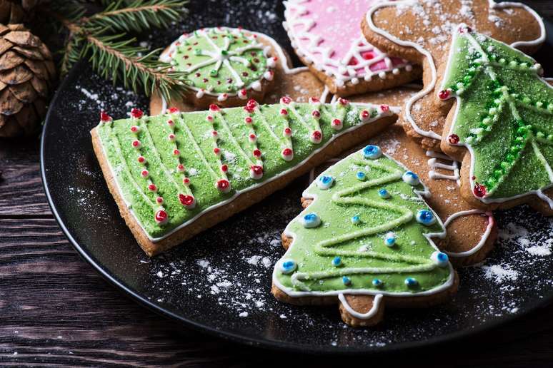 5. Biscoitos de natal decorados para a ceia – Foto iStock