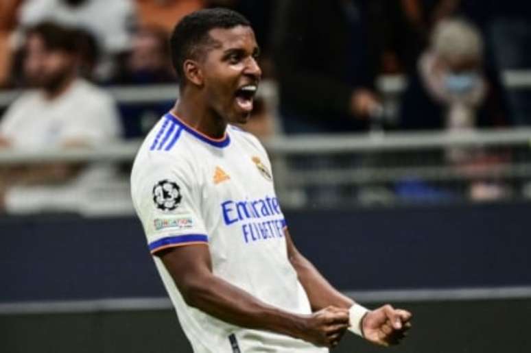 Rodrygo falou após empate do Real Madrid (Foto: MIGUEL MEDINA / AFP)