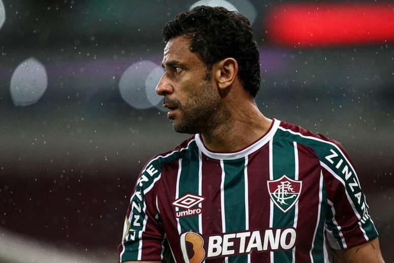 Fred prestou apoio a Maurício Souza, demitido por postagens homofóbicas (Foto: Lucas Merçon/Fluminense FC)