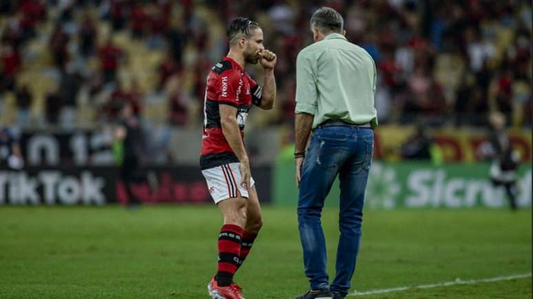 Flamengo de Renato foi eliminado nas semifinais da Copa do Brasil (Foto: Marcelo Cortes / Flamengo)