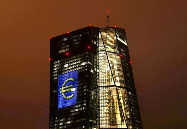 Sede do Banco Central Europeu (BCE) em Frankfurt, Alemanha, 12 de março de 2016. REUTERS/Kai Pfaffenbach