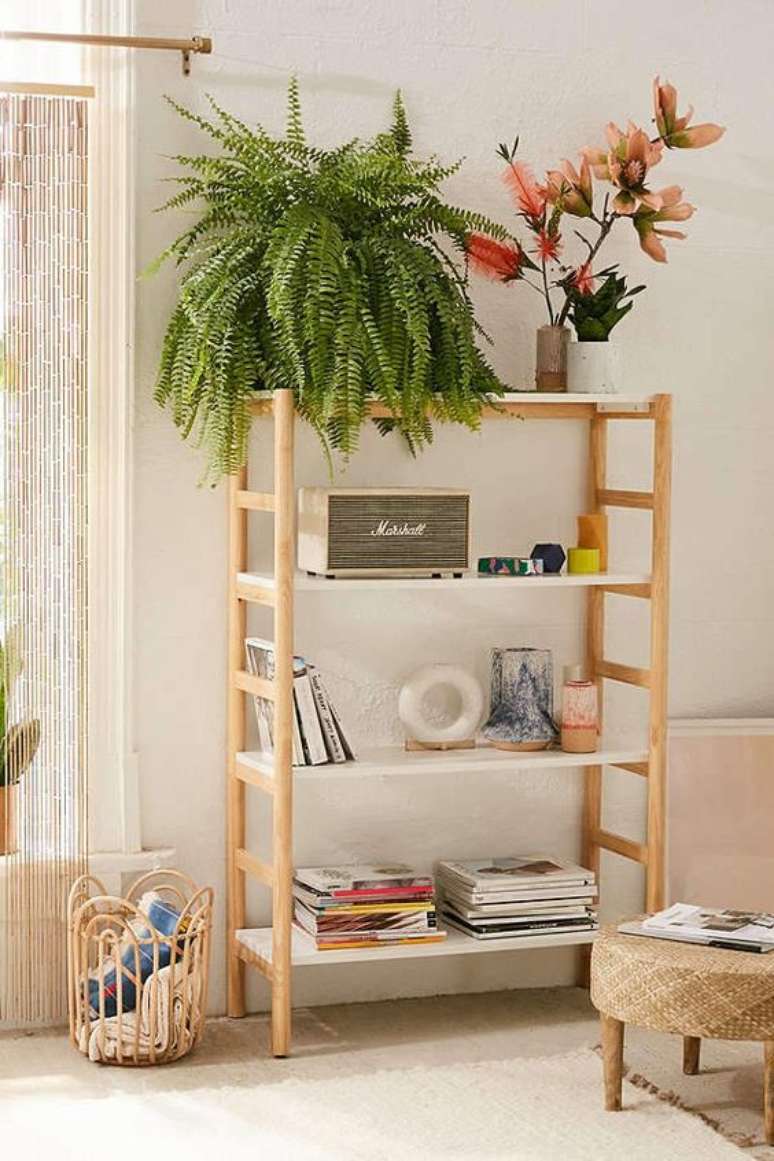 48. Mini estante para decorar sala de estar moderna – Foto ShopStyle