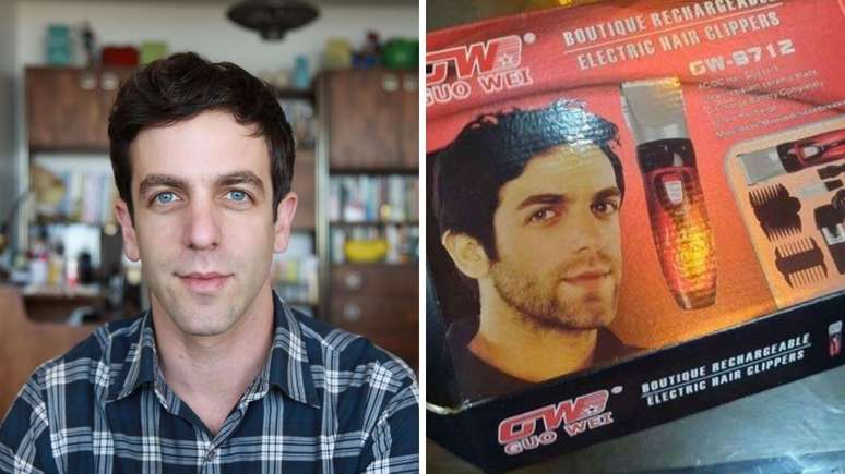 B.J. Novak teve sua imagem colocada em um banco de fotos de domínio público.