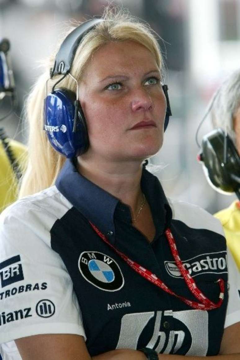 Antonia Terzi fez carreira na F1 no começo dos anos 2000 