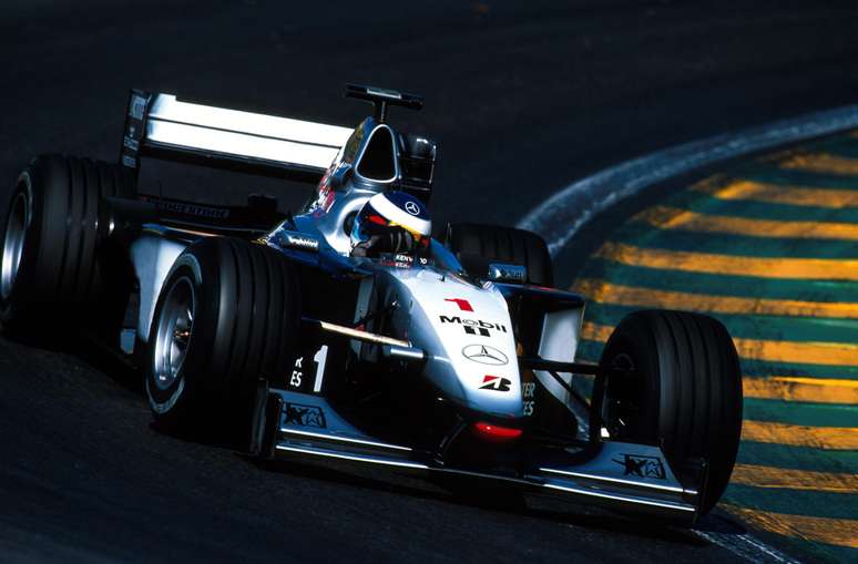 Mika Hakkinen no GP do Brasil
