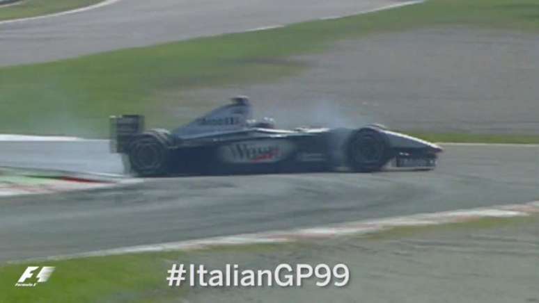 Mika Hakkinen rodando no GP da Itália
