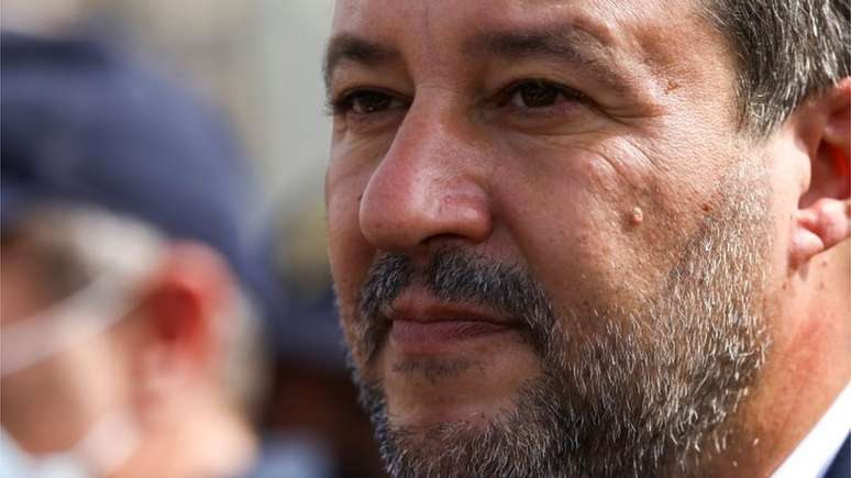 Matteo Salvini é líder da Liga Norte, partido de extrema-direita com 113 deputados e 64 senadores