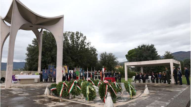 Monumento Votivo Brasileiro foi construído para homenagear soldados mortos na Segunda Guerra Mundial