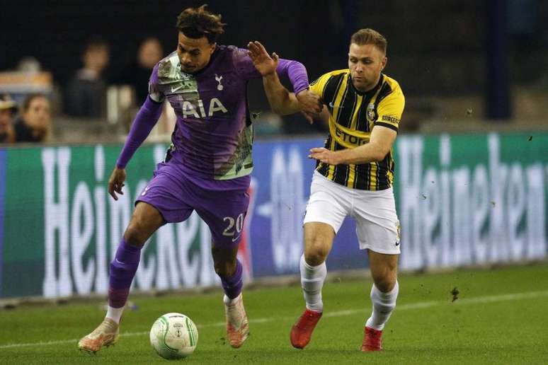 No primeiro duelo, Vitesse conquistou vitória sobre o Tottenham (Foto: JEROEN PUTMANS / ANP / AFP)