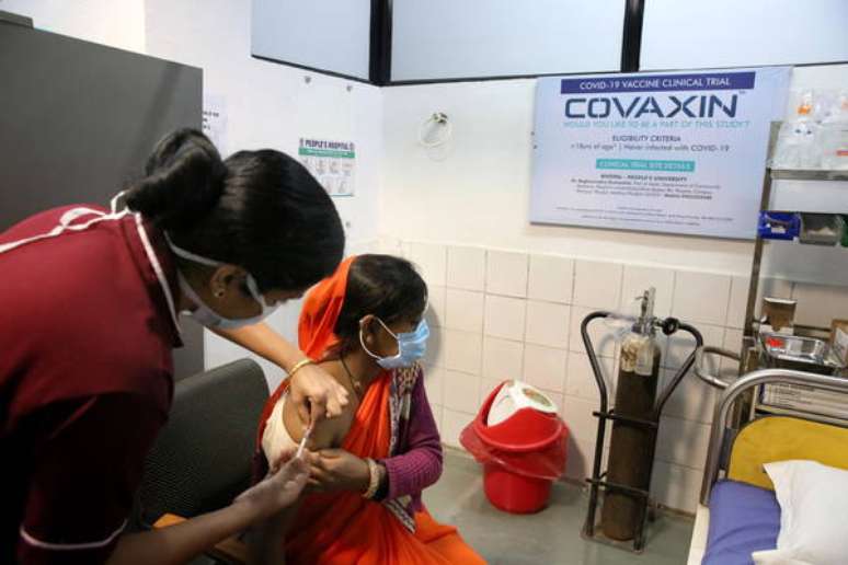 Covaxin é amplamente usada na Índia