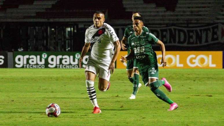 No primeiro turno, o Vasco goleou o Guarani por 4 a 1, em São Januário (Foto: Vitor Brügger/Vasco)