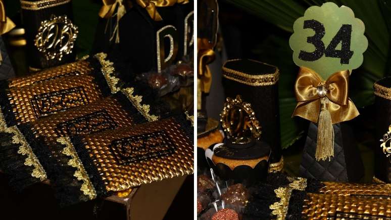 Detalhes da decora&ccedil;&atilde;o do anivers&aacute;rio.