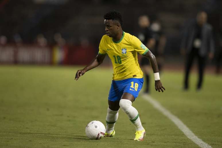 Vinícius Júnior terá nova oportunidade com a camisa da Seleção Brasileira (Foto: Lucas Figueiredo/CBF)
