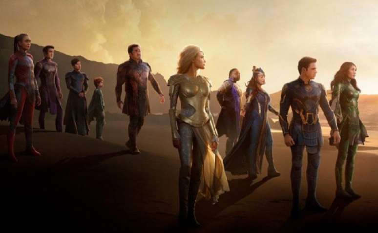 Baseado em personagens da Marvel Comics, “Eternos” se passa após os eventos de “Vingadores: Endgame”.