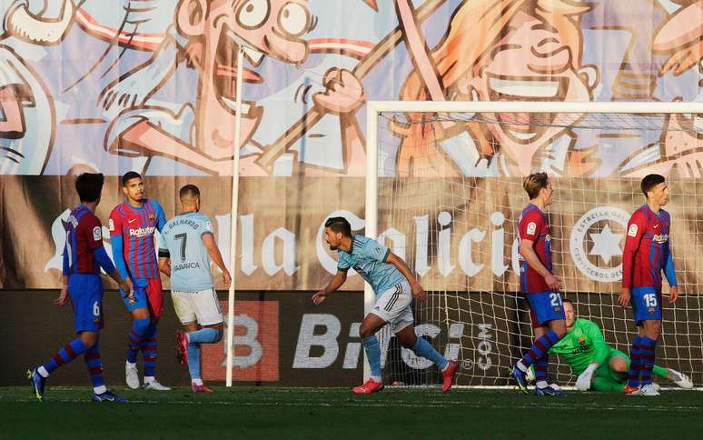 Celta de Vigo empatou nos acréscimos com o Barcelona