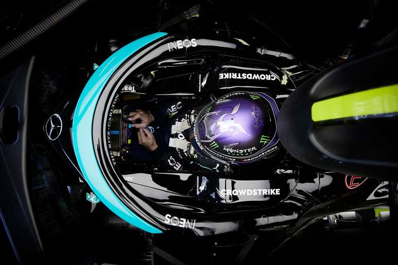 Lewis Hamilton larga em 2º lugar no México, atrás apenas de Valtteri Bottas 