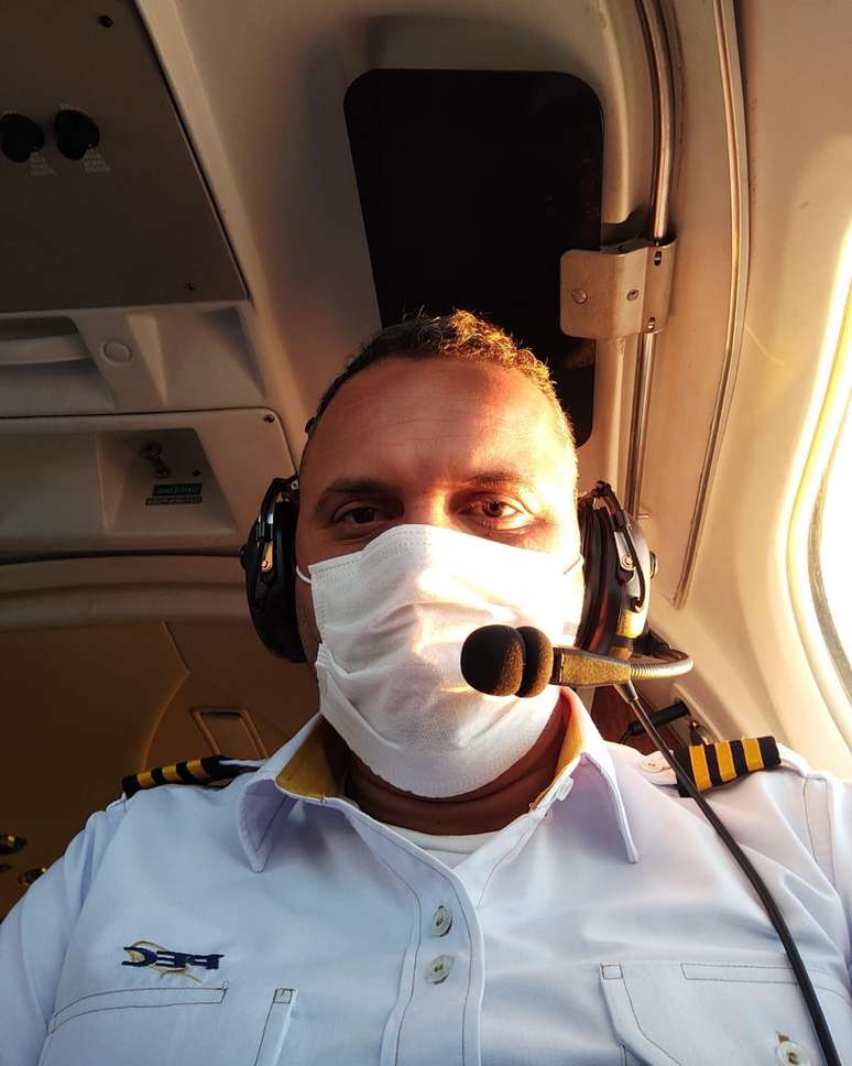 O copiloto era conhecido pelo colegas por ter ser muito dedicado ao trabalho