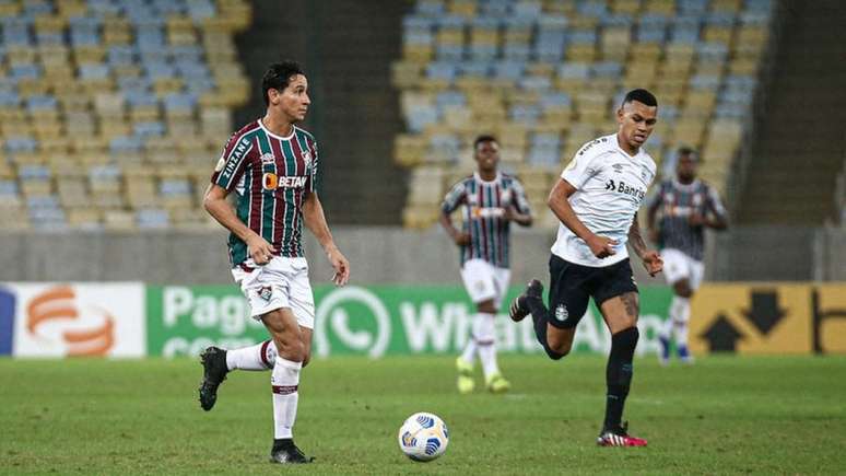 No primeiro turno, o Grêmio venceu no Maracanã por 1 a 0 (Lucas Merçon/Fluminense FC)