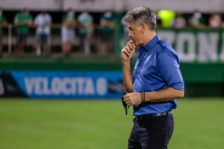 Renato Gaúcho ficou na bronca com a arbitragem