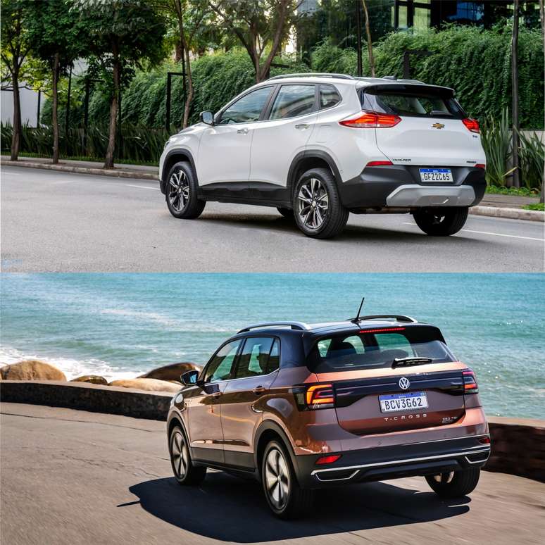 Chevrolet Tracker e Volkswagen T-Cross