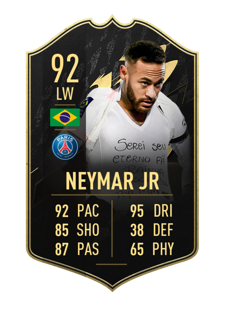 Card de Neymar Jr homenageia Marília Mendonça em FIFA 22